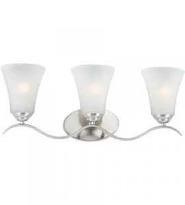 Bath Vanity Wall Light 24 inch Satin Nickel