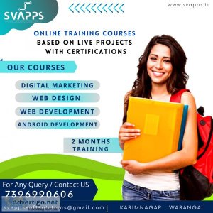 Web design training in warangal