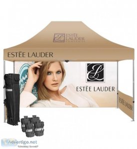 Set Up Customized Canopy Tent To Generate Awareness
