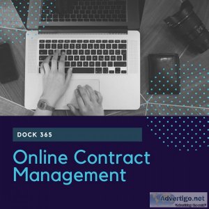 Online contract management