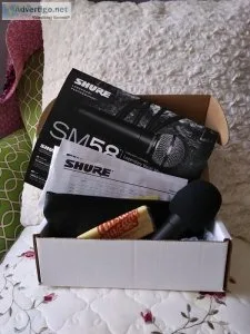 Shure 58 with mic cord