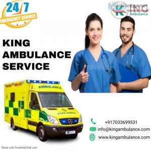 Avail Supreme King Ambulance Service in Hazaribagh- Suction Pump