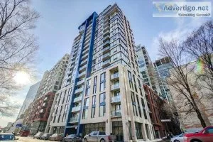 1 bedroom condo 14th floor Cite Multim&eacutedia Montreal