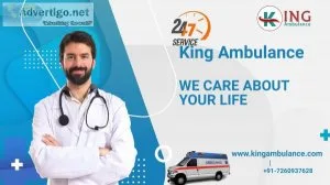 King Road Ambulance Services in Sri Krishna Puri Patna &ndash Re