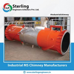 Industrial MS Chimney Manufacturers