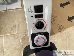 ELECTRIC CONVECTOR HEATERS DUAL CONTROL AND TIMER SETTINGS
