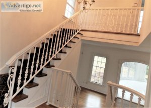 Cast Iron White Decorative Railings