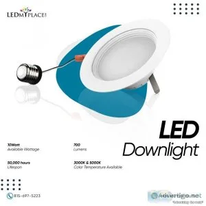 Buy 4 inches led downlight provides better light in Living areas