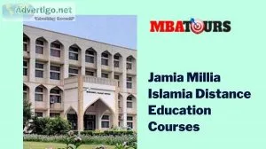 Jamia Millia Islamia Distance Education Courses