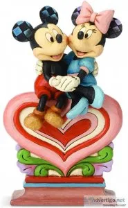 Get Valentine s Day Gift  Mickey and Minnie Figurines  Lake Norm