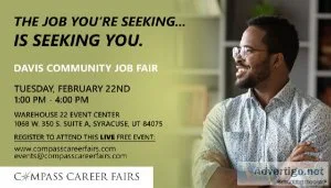 60 Local Employers are looking for you at the DAVIS COUNTY COMMU