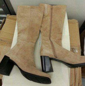 Ladies Tall Suede Boots