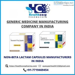 Non-beta lactam capsules manufacturers | healthcorp pharmachem
