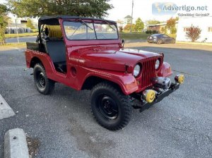 24151 1954 Willys Jeep Brush