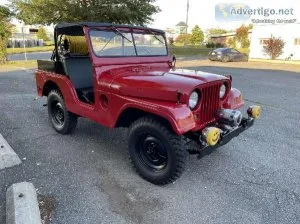 24151 1954 Willys Jeep Brush