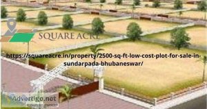 Plots 2500 sq. for Sale in Sundarpada Bhubaneswar(91-720- 564-81