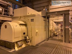 25 KW GE Steam Turbine Generator Unit