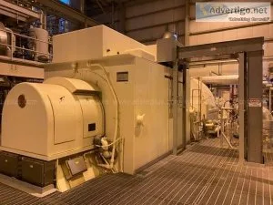 25 KW GE Steam Turbine Generator Unit