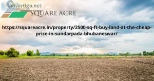 Plots 2500 Sq. for Sale in Sundarpada Bhubaneswar(91-720- 564-81
