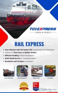 Railway cargo services in india | tci express