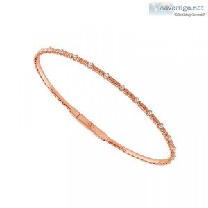 Flexi Collection 15Ctw Wire Dia Bracelet