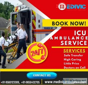 Medivic Ambulance Service in Samastipur Bihar Fast Moving Servic
