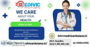 Ventilator Ambulance Service in Hojai Assam by Medivic North eas