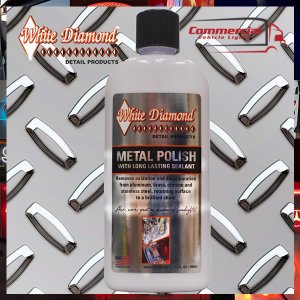 White diamond metal polish 355 ml for all types of metal surface