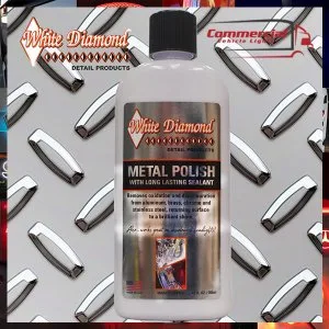 White diamond metal polish 355 ml for all types of metal surface