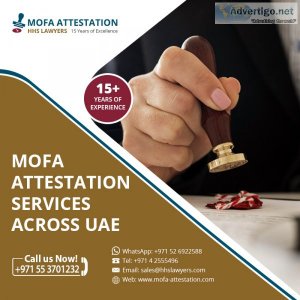 Certificate attestation services in uae