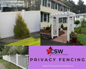 Get a best Privacy Fencing and PVC Fence at a low Budget