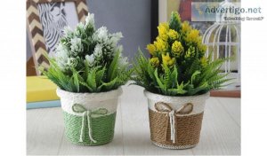 Get upto 55% off on artificial plants online at wooden street