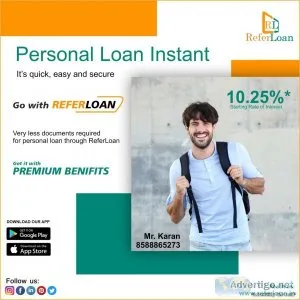 Personal loan for salaried person| business purpose |referloan