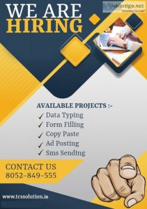 Home based form filling jobs / home based copy paste jobs