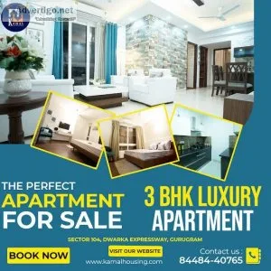 Amazing and Beautiful 3BHK Apartment by Hero Homes in Dwarka Exp