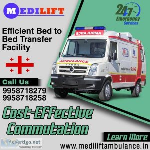 Get Advance Care Ambulance Service in Patna by Medilift Ambulanc
