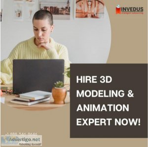 Hire best 3d modeling & animation experts at affordable rates