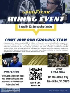 Goodyear Assistant Store Manager - Easley SC