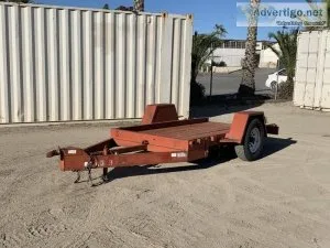 2003 TEXAS BRAGG TILT DECK EQUIPMENT TRAILER 417101221