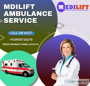 Fast Access Ambulance Service in Varanasi by Medilift Ambulance