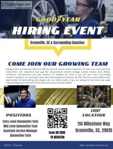 Goodyear Automotive Guest Advisor - Simpsonville SC