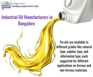 Bangalore  industrial oil manufacturering
