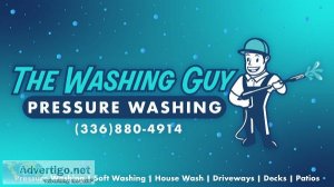 Driveway Pressure Washing and House Soft Washing