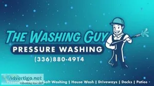 Driveway Pressure Washing and House Soft Washing