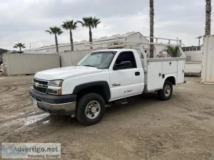 2007 CHEVROLET SILVERADO 2500 UTILITY TRUCK248101221