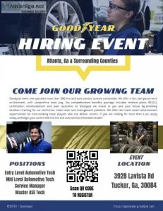 Goodyear Service Manager - Decatur GA