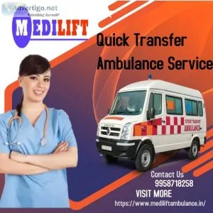 Quick and Safe Dispatch Ambulance Service in Chattarpur Delhi- M