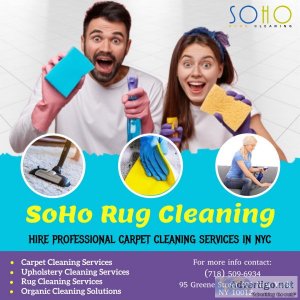 Hire Certified Carpet Cleaning NY service