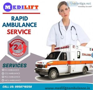 Crucial Patient Transfer Ambulance Service in Gaya by Medilift