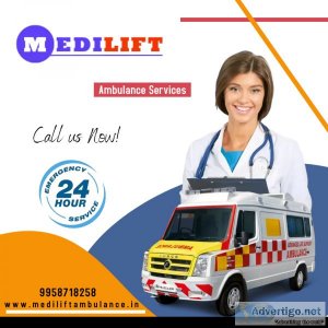 Rapid Care Ambulance Service in Koderma by Medilift